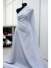 Рубашечный хлопок мерсеризованный MAX MARA Белый в синюю полоску MM Н5 А30 22042617
