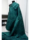 Жаккард костюмно-плательный ALBERTA FERRETTI Тёмно-бирюзовый DJ H34/3 L10 25052650