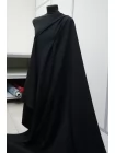 ОТРЕЗ 1.95 М Вискоза со льном костюмная Чёрная FRM H39 G60 13022601-1 (23)