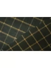 Пальтовая шерсть с мохером в клетку Зелёная FRM H55/4 CC00 13072617