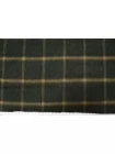 Пальтовая шерсть с мохером в клетку Зелёная FRM H55/4 CC00 13072617