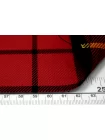 Костюмная шерсть в клетку VERSACE Чёрно-красная FRM H60/1 FF60 13072630