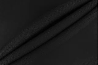Костюмная шерсть плотная Чёрная FRM H59/6 GG50 13072632