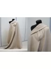 Пальтово-костюмная шерсть дабл Светло-бежевая FRM H55/1 DD40 13072656