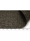 Фланель шерстяная костюмная Гусиная лапка серо-зёленая FRM H60/1 BB500 13072657