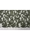 Кружево хлопковое кордовое Зелёный хаки BL H53/3 F44 17082652