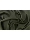 Атлас вискозный с купрой плательно-костюмный Зелёный хаки BL H32/1 J40 17082654