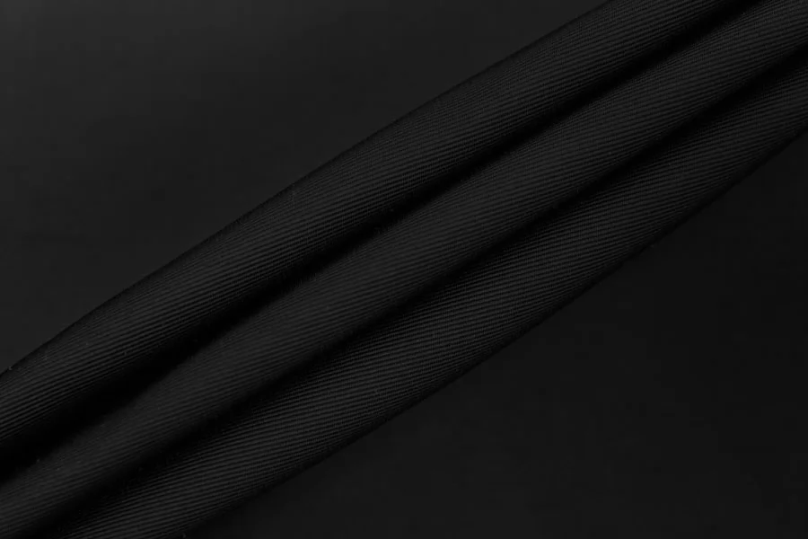 Курточная ткань Черная TRC H54  j01 17122410