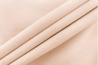 ОТРЕЗ 0.8 М Трикотаж хлопковый кулирка SIMONETTA Светло-персиковый H38/5 Р10 20082521-1 (16)
