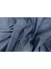ОТРЕЗ 2.1 М Лён костюмно-плательный Сине-белый BNC H15/4 F10 26032620-1 (23)