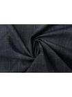 Плательно-рубашечная шерсть в клетку ARMANI Серо-синяя BNC H13 HH60 27082645