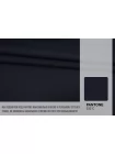Костюмно-плательная шерсть Чёрно-синяя BNC H28/2 GG30 27082647