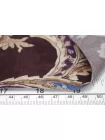 Креповая вискоза плательно-блузочная Огурцы на винном фоне BNC H31/8 i50 28082610