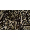 Жаккард костюмный DOLCE & GABBANA Леопард чёрно-золотистый H34/4 L10 30082605