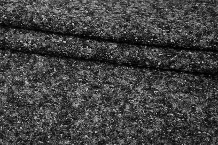 Трикотаж шерстяной пальтовый Серый H57 CC00 11042605