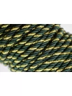 Шнур гайтановый Изумрудный с золотым люрексом 6 мм KR2D 18042604