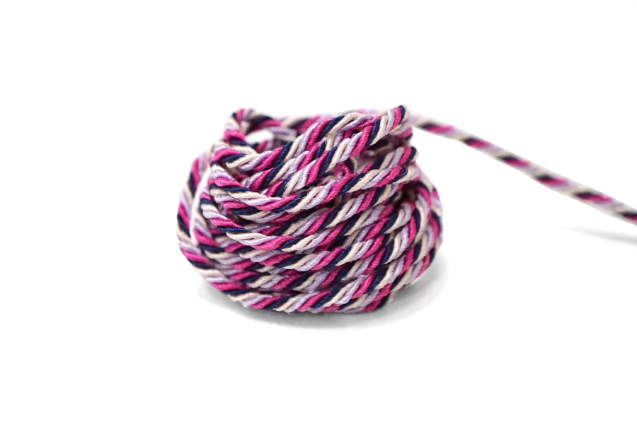 Шнур гайтановый Сине-розовый 3 мм KR-3D 18042609