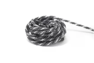 Шнур гайтановый Серый с люрексом 4 мм KR-3D 18042611