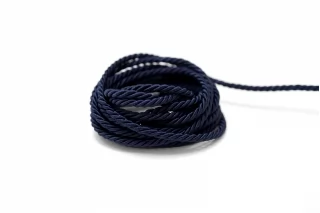 Шнур гайтановый Тёмно-синий 3 мм KR3D 18042613