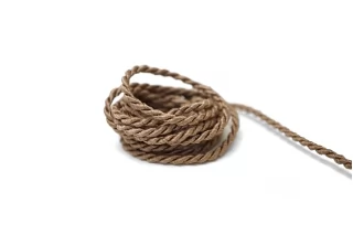 Шнур гайтановый Бежево-коричневый 3 мм KR-3D 18042615