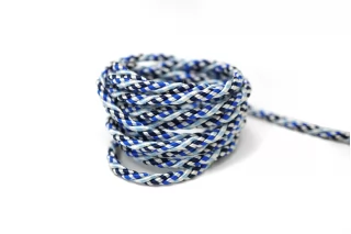 Шнур гайтановый Сине-бело-голубой 4 мм KR3D 18042618