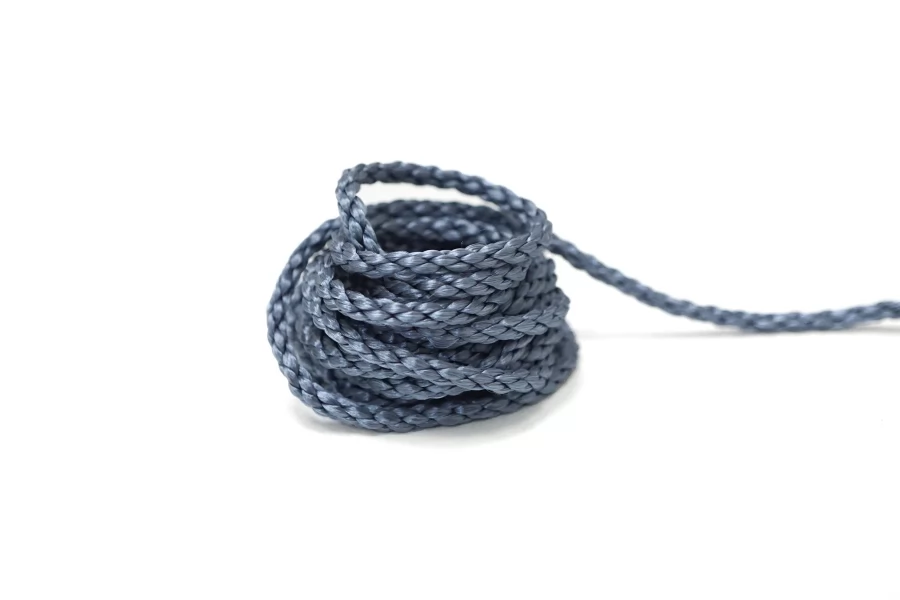 Шнур гайтановый Серо-голубой 4 мм KR3D 18042622