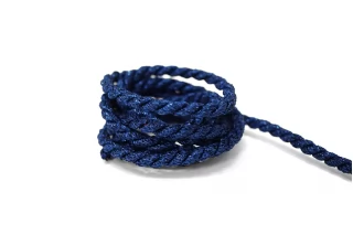 Шнур Сине-ягодный с люрексом 5 мм KR3D 18042626