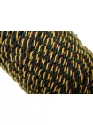 Шнур гайтановый Горчичный с синим и зелёным 3 мм KR3D 18042627