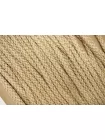 Шнур плетёный круглый Бежевый с золотым люрексом 5 мм LA30\2 18042636