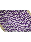 Шнур гайтановый Фиолетовый с серебром люрекс 6 мм LA30\3 18042645