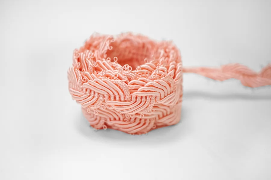 Тесьма декоративная Розовый персик 1,5 см ST7 18042673