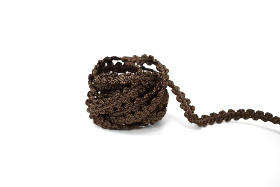 Тесьма декоративная Коричневая 0,6 см ST7 18042675