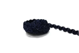 Тесьма декоративная Тёмно-синяя 0,5 см KR-6E 18042682