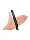 Тесьма декоративная Чёрная 1,6 см KR-7C 18042686