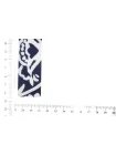 Косая бейка хлопковая Бело-синяя 3 см SHA60\1 19042618
