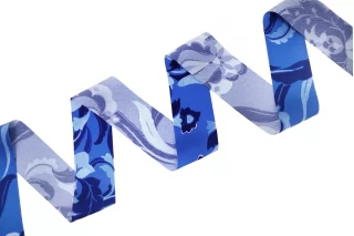 Косая бейка Сине-голубая MARELLA 3.3 см SHA60\2 19042630