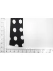 Косая бейка вискозная Чёрная в белый горошек MARELLA 3 см SHA60\1 19042635