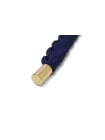 Плетёный пояс с наконечниками Синий FR1-21 19042678