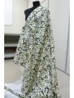 Хлопок костюмный рогожка MAX MARA Цветы на бледно-жёлтом MM H11/2 A70 20042674
