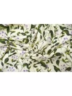 Хлопок костюмный рогожка MAX MARA Цветы на бледно-жёлтом MM H11/2 A70 20042674