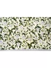 Хлопок костюмный рогожка MAX MARA Цветы на бледно-жёлтом MM H11/2 A70 20042674