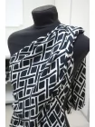 Вискоза твиловая MAX MARA Кремово-чёрная MM H21/12 i30 20042688