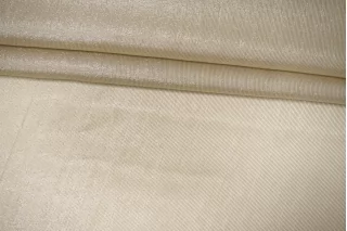 ОТРЕЗ 1,1 М Шифон вискозный с люрексом MAX MARA Бежевый MM (09) 20042696-1