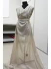 Шифон вискозный с люрексом MAX MARA Бежевый MM H22/3 i10 20042696