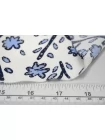 Креповая вискоза MAX MARA Сине-голубые цветы MM H21/6 i50 21042608
