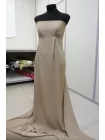 Крепдешин шёлк с ацетатом плательно-блузочный MAX MARA Приглушённо-бежевый MM H30/3 O40 21042610