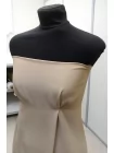 Крепдешин шёлк с ацетатом плательно-блузочный MAX MARA Приглушённо-бежевый MM H30/3 O40 21042610