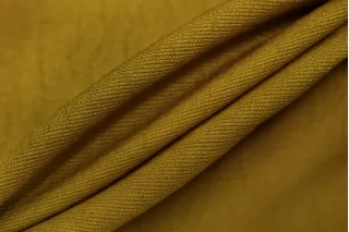 Шерсть с шёлком плательно-блузочная MAX MARA Горчичная MM H61/4 ii10 21042613