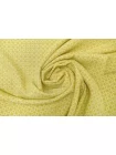Креповая вискоза MAX MARA Абстракция на лаймово-жёлтом MM H21/6 i60 21042615