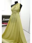 Креповая вискоза MAX MARA Абстракция на лаймово-жёлтом MM H21/6 i60 21042615